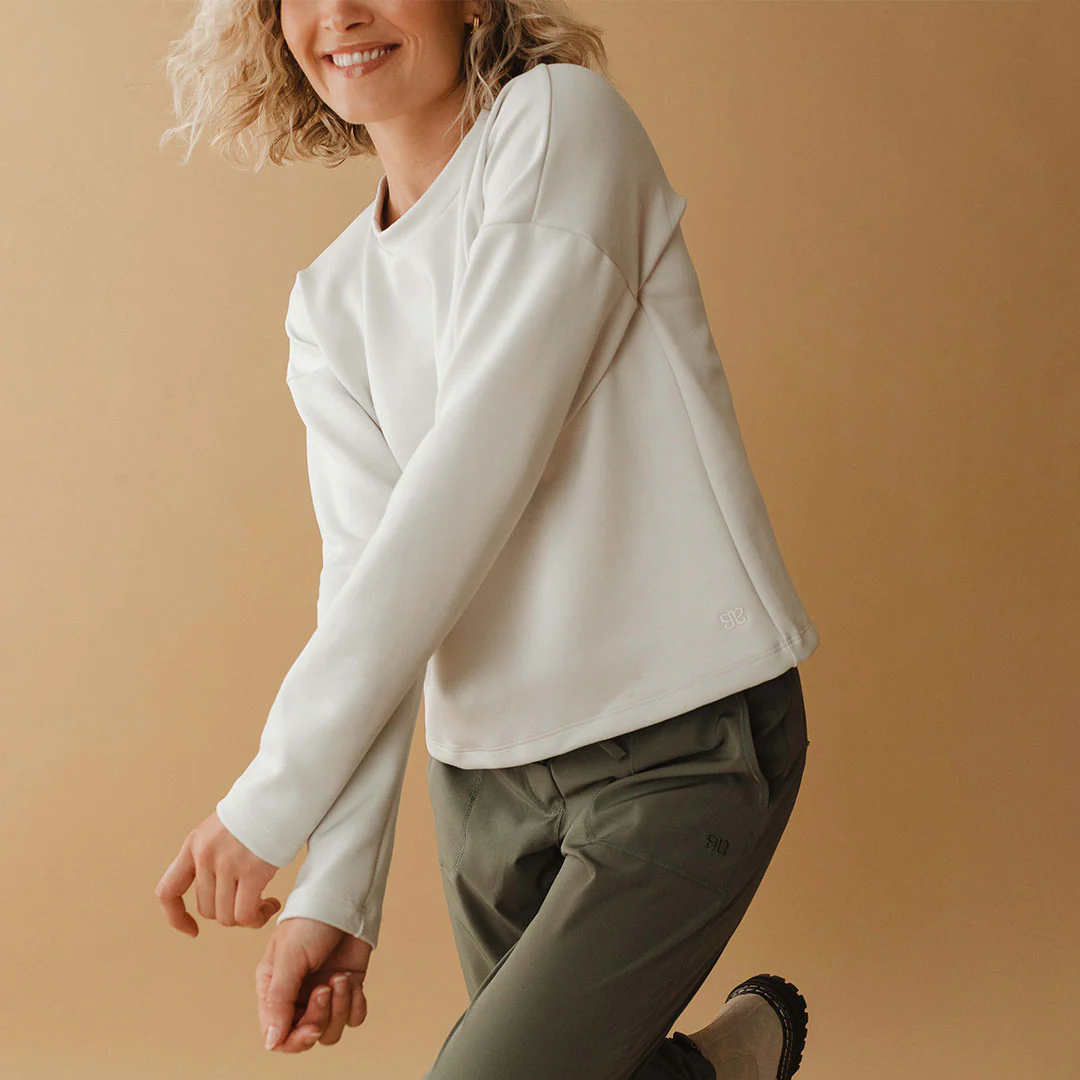 Brighton Pullover, Stone - Image 5