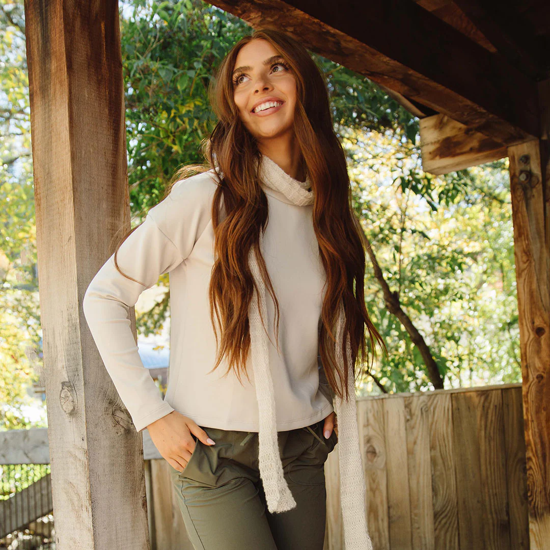 Brighton Pullover, Stone - Image 9