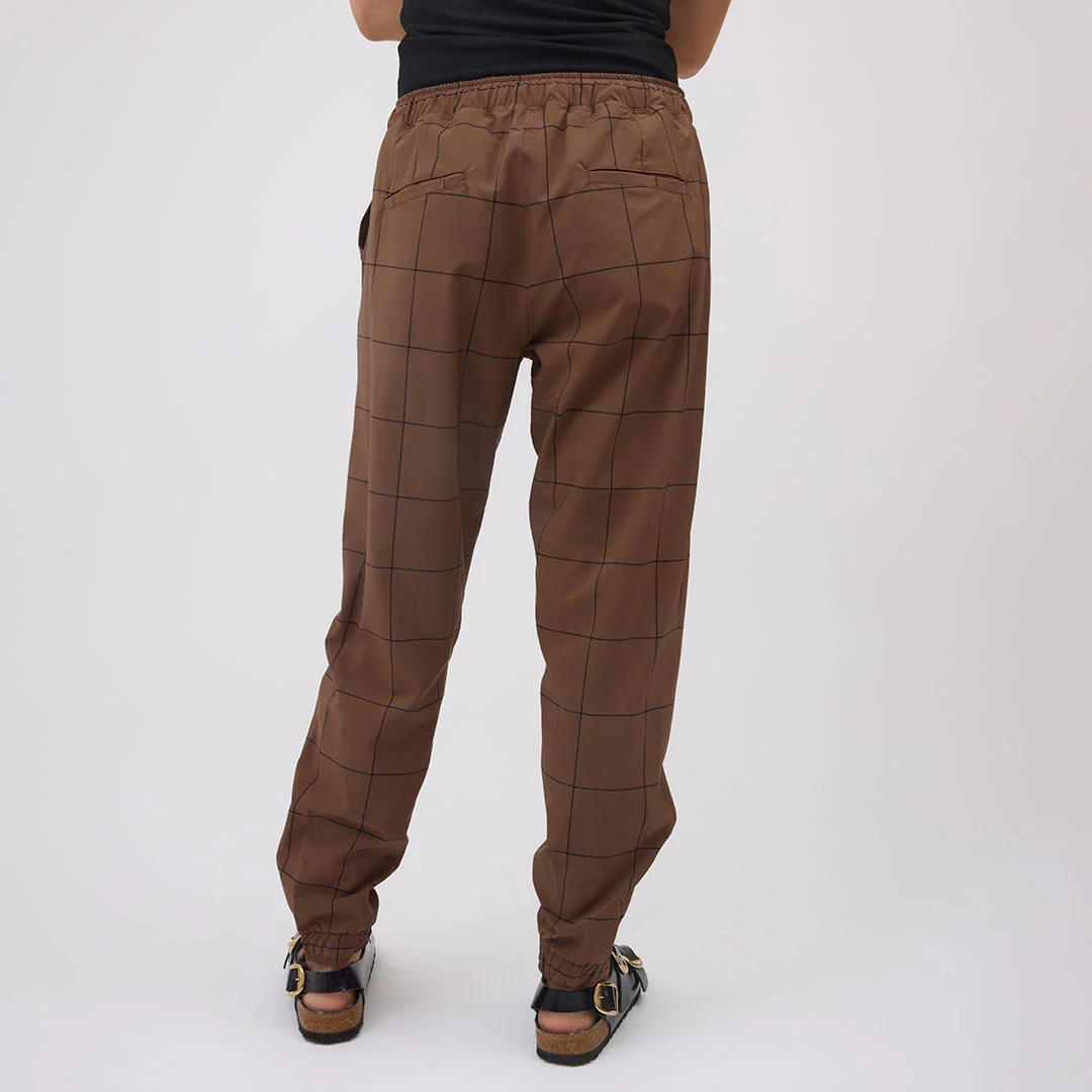 Brown/Black Windowpane Jetsetters - Image 5