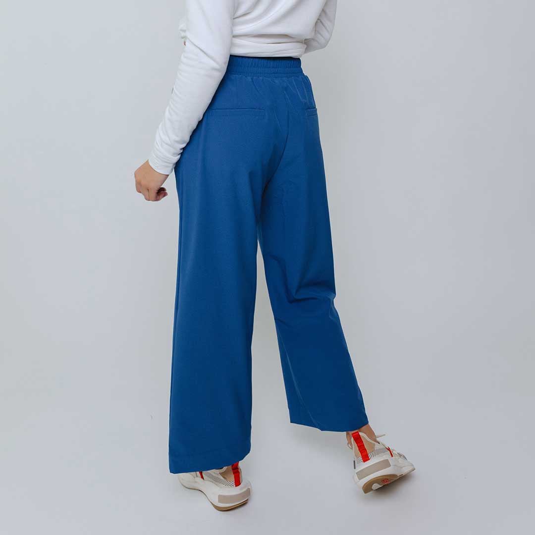 BYU Audrey Wide Leg Pants, Royal Blue - Image 2