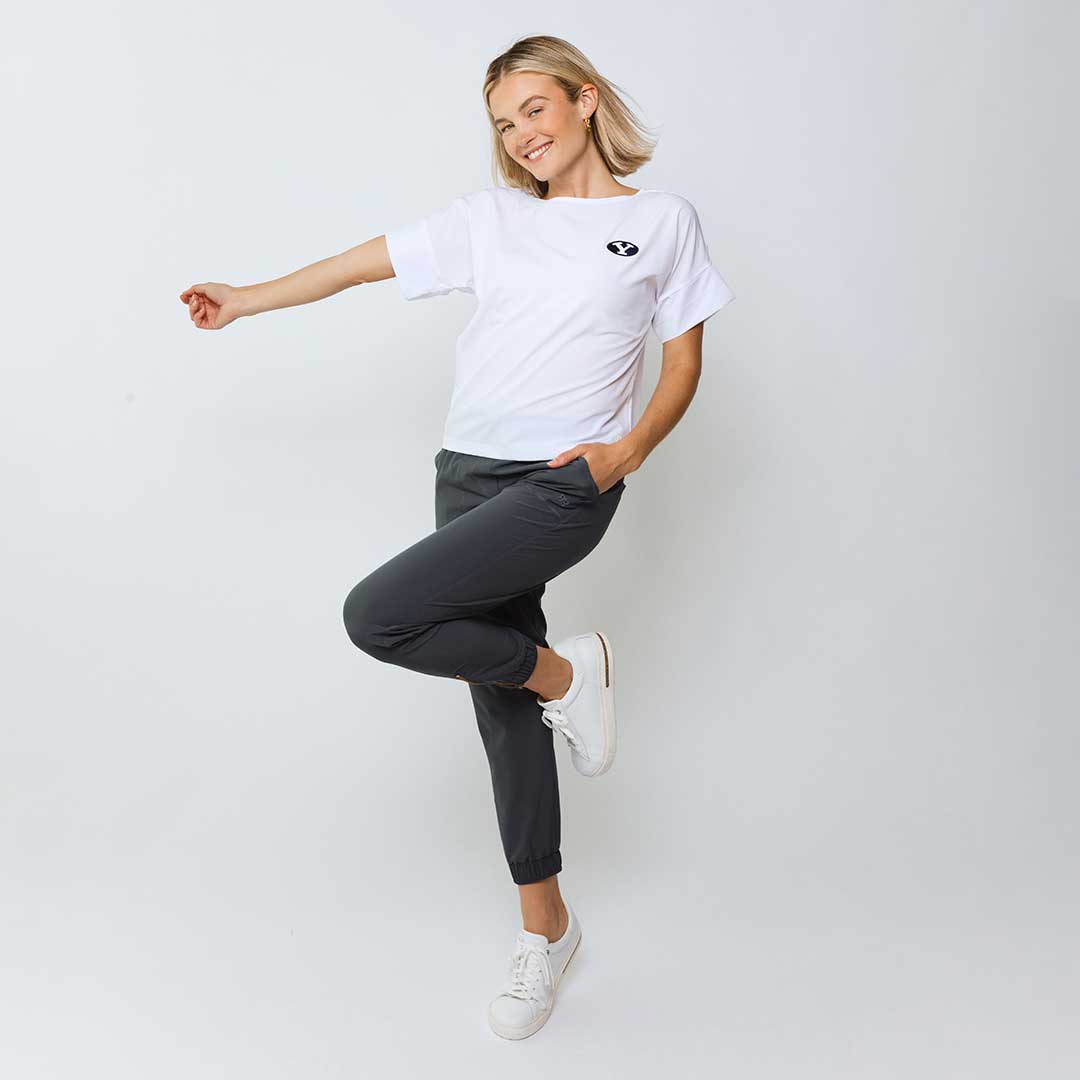 BYU Boss Tee, White - Image 10