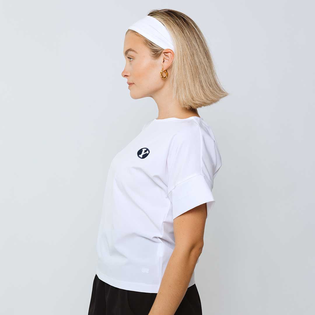 BYU Boss Tee, White - Image 12