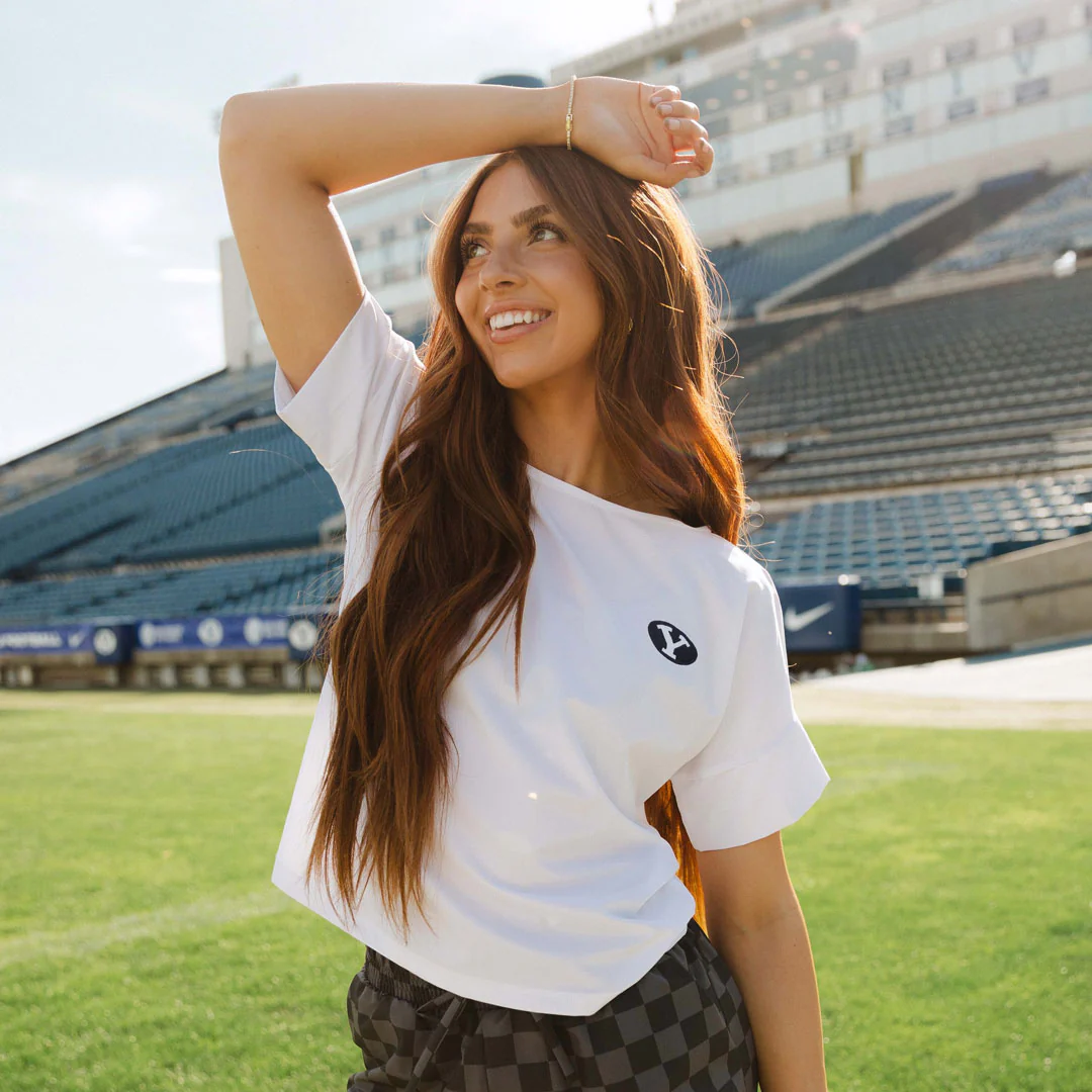 BYU Boss Tee, White - Image 17