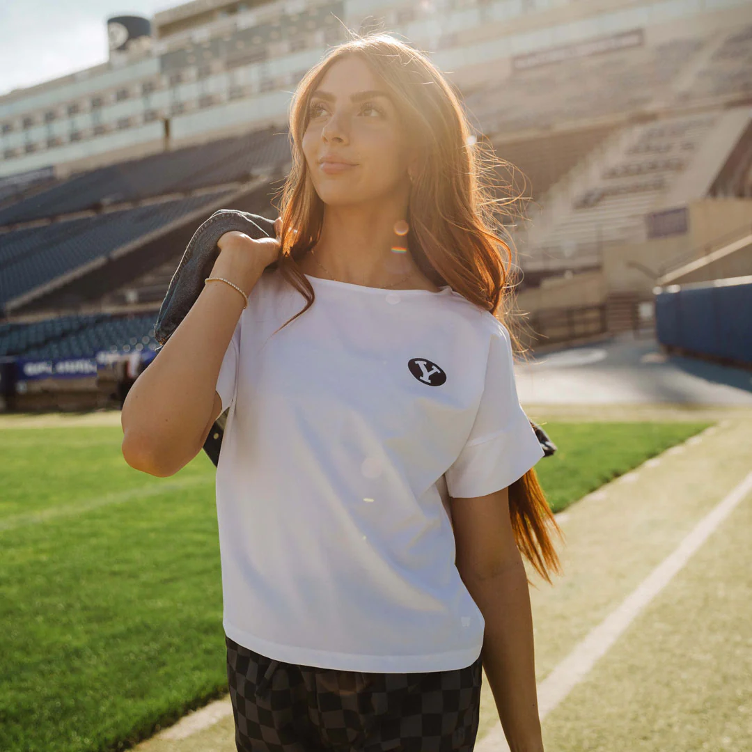 BYU Boss Tee, White - Image 18
