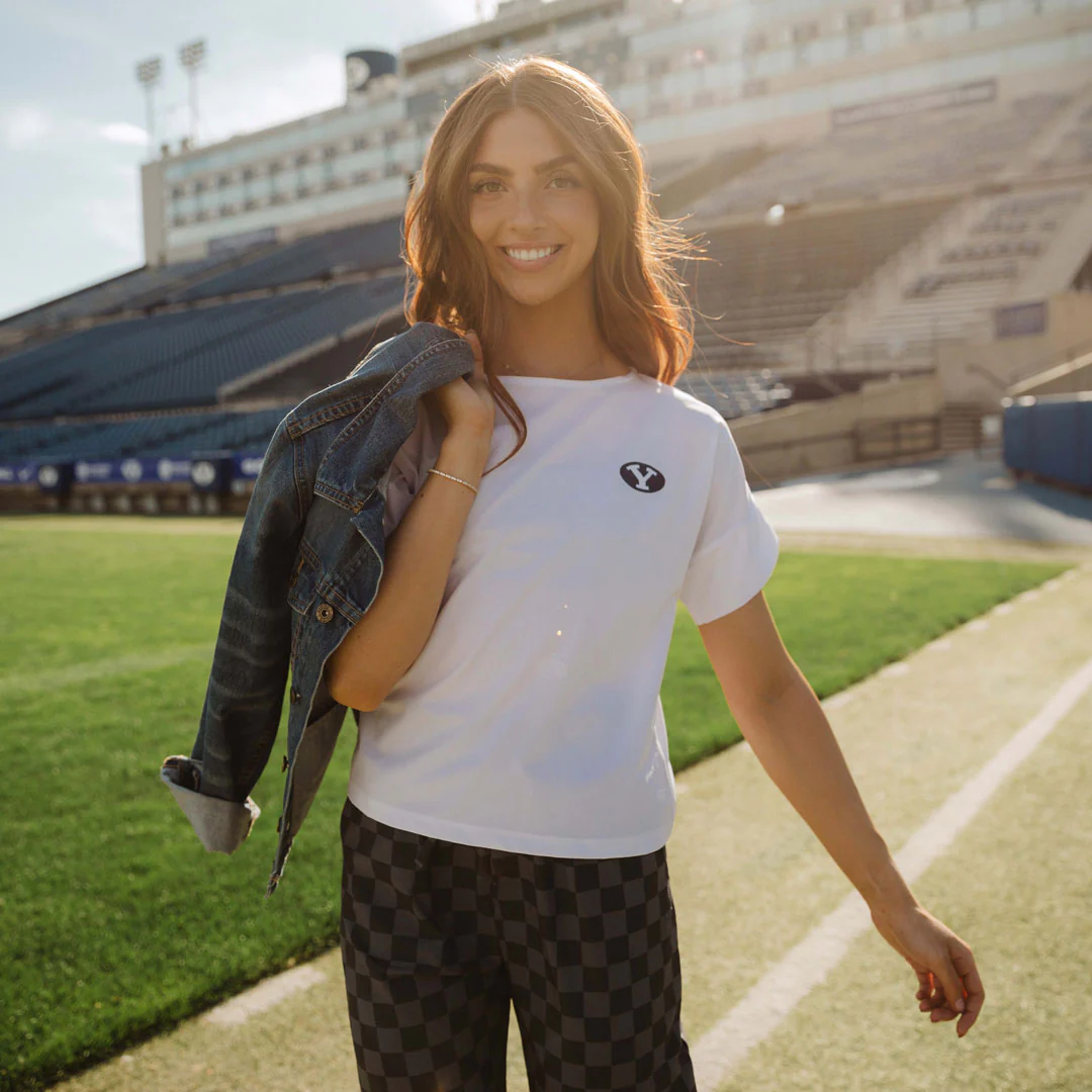 BYU Boss Tee, White - Image 19