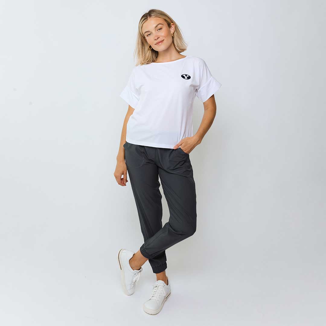 BYU Boss Tee, White - Image 9