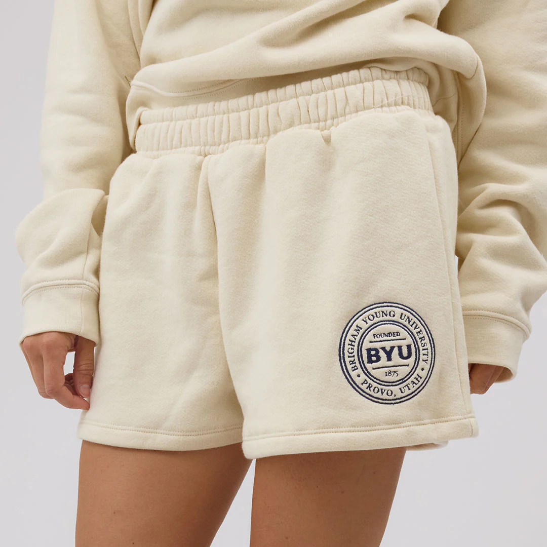 BYU Go To Shorts, Tan - Seal - Image 3