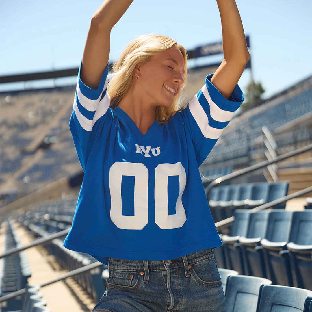 BYU Jersey, Navy - Image 11