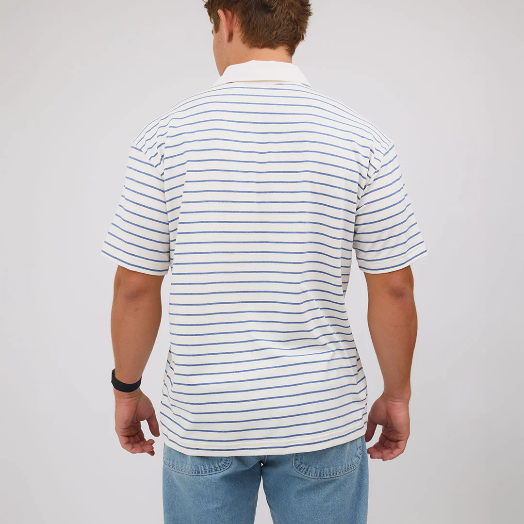 BYU Men's Polo, Venice Stripe - Image 6