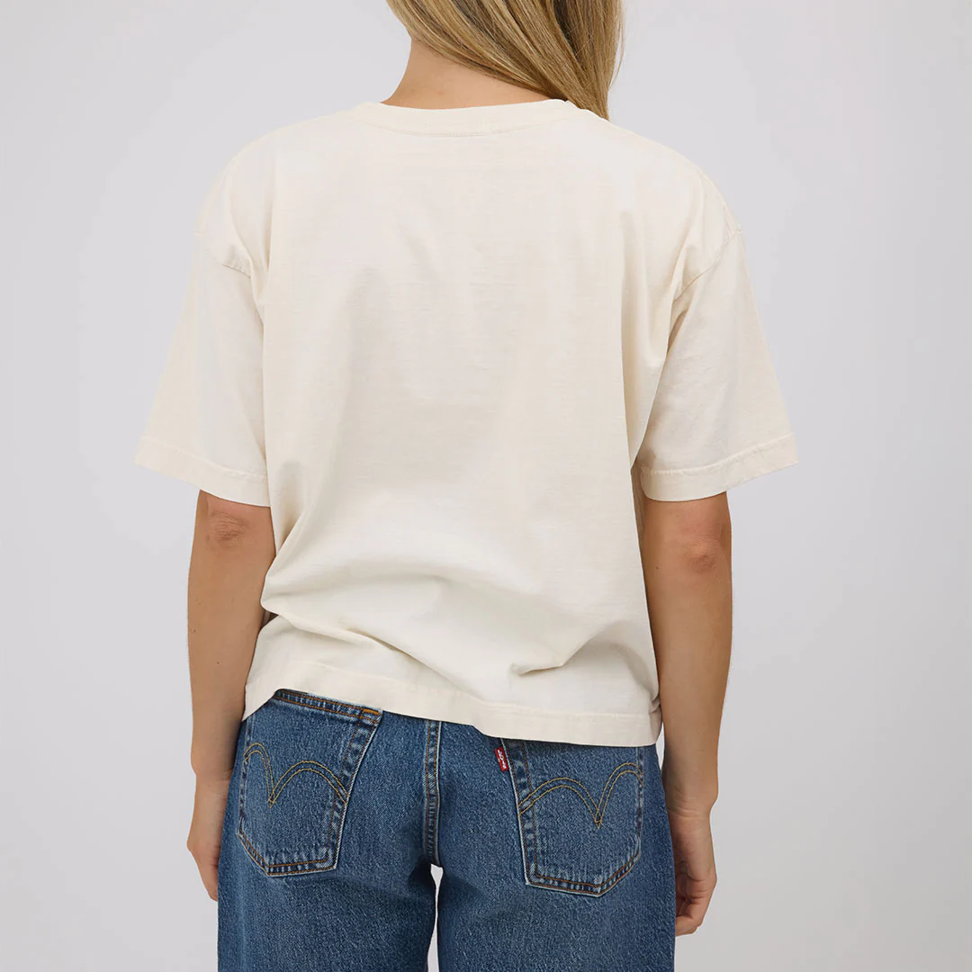 BYU Oversized Tee, Natural - Cougars - Image 5