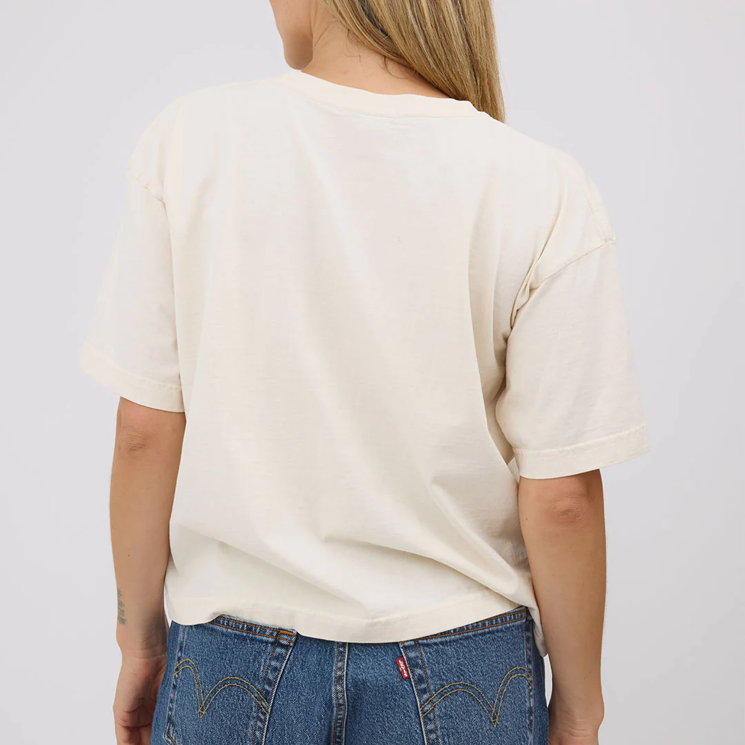 BYU Oversized Tee, Natural - Helmet - Image 5