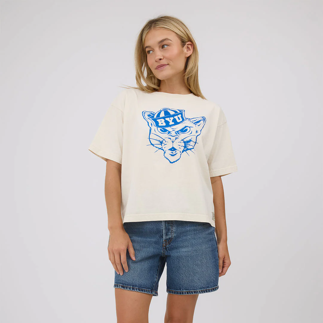 BYU Oversized Tee, Natural - Sailor - Image 3