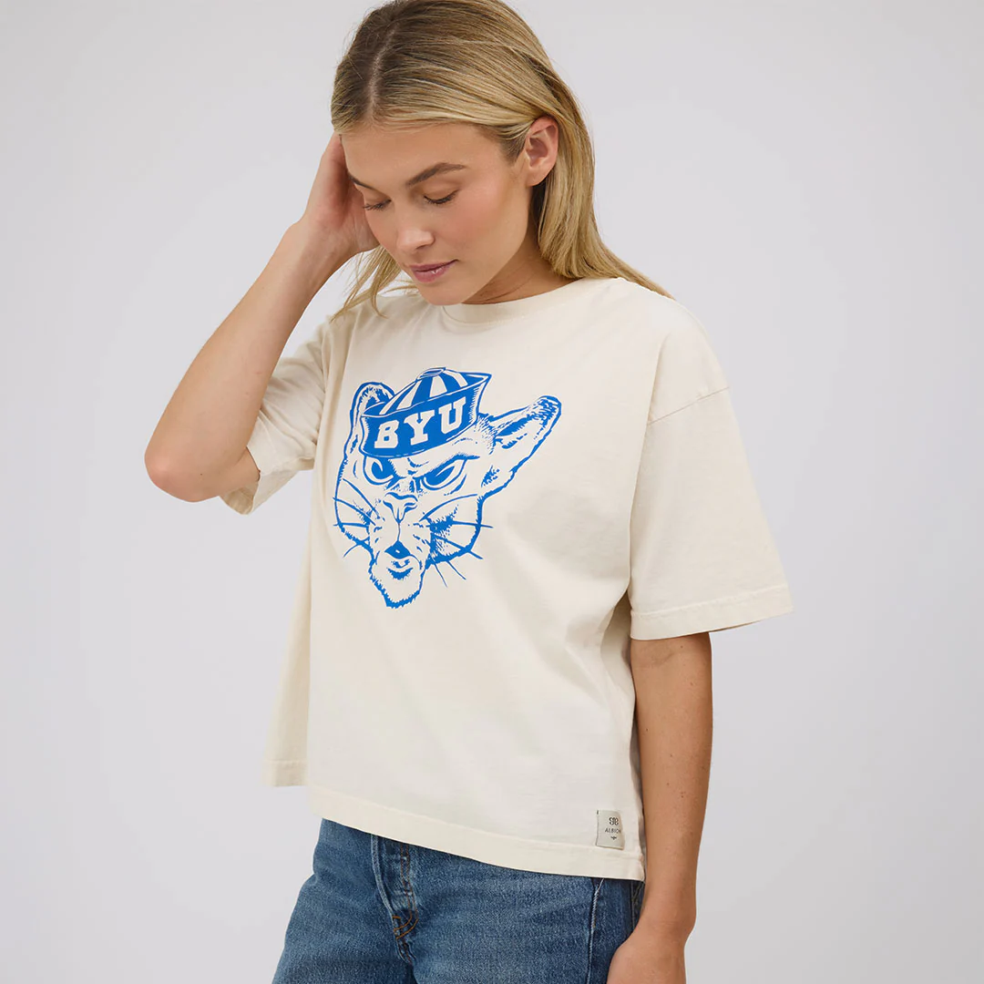 BYU Oversized Tee, Natural - Sailor - Image 4