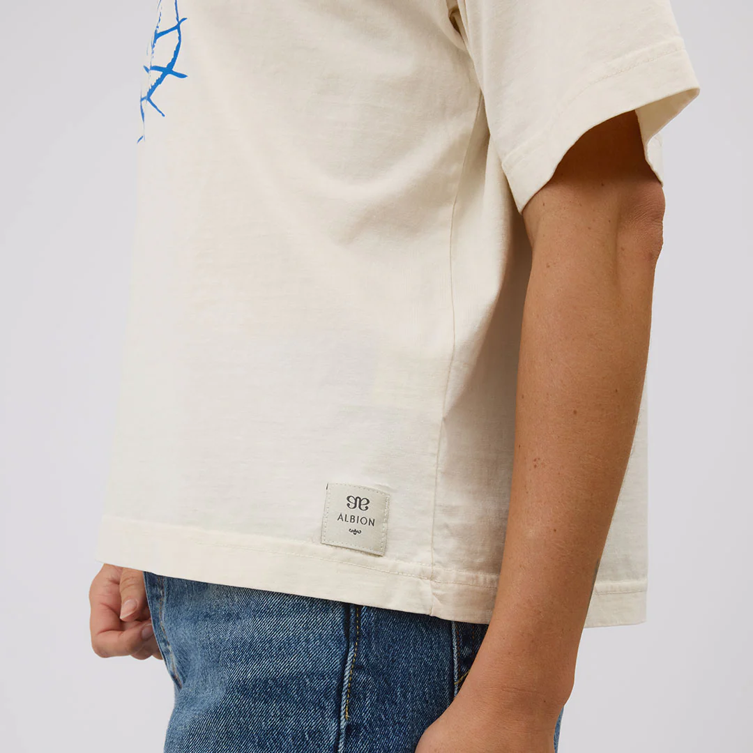 BYU Oversized Tee, Natural - Sailor - Image 8