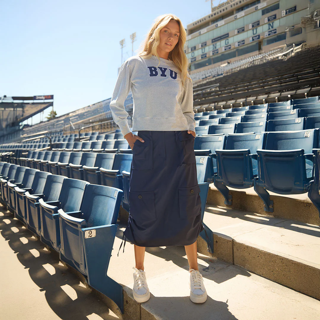 BYU Serena Top, Honeycomb - BYU - Image 11