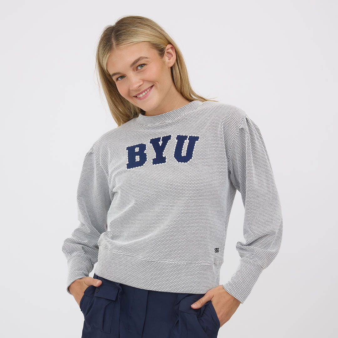 BYU Serena Top, Honeycomb - BYU - Image 3