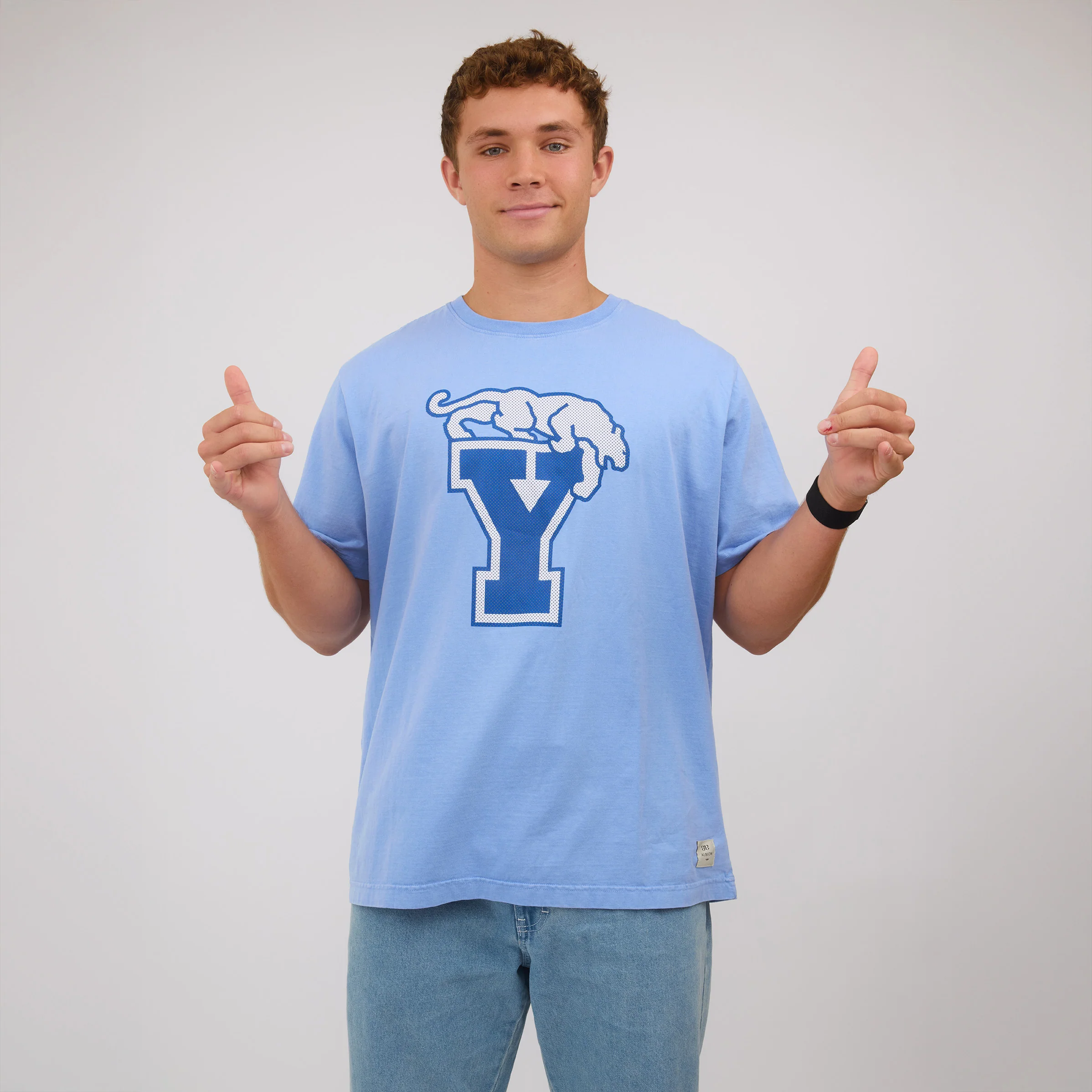 BYU Unisex Tee, Royal - Cougar Y - Image 5