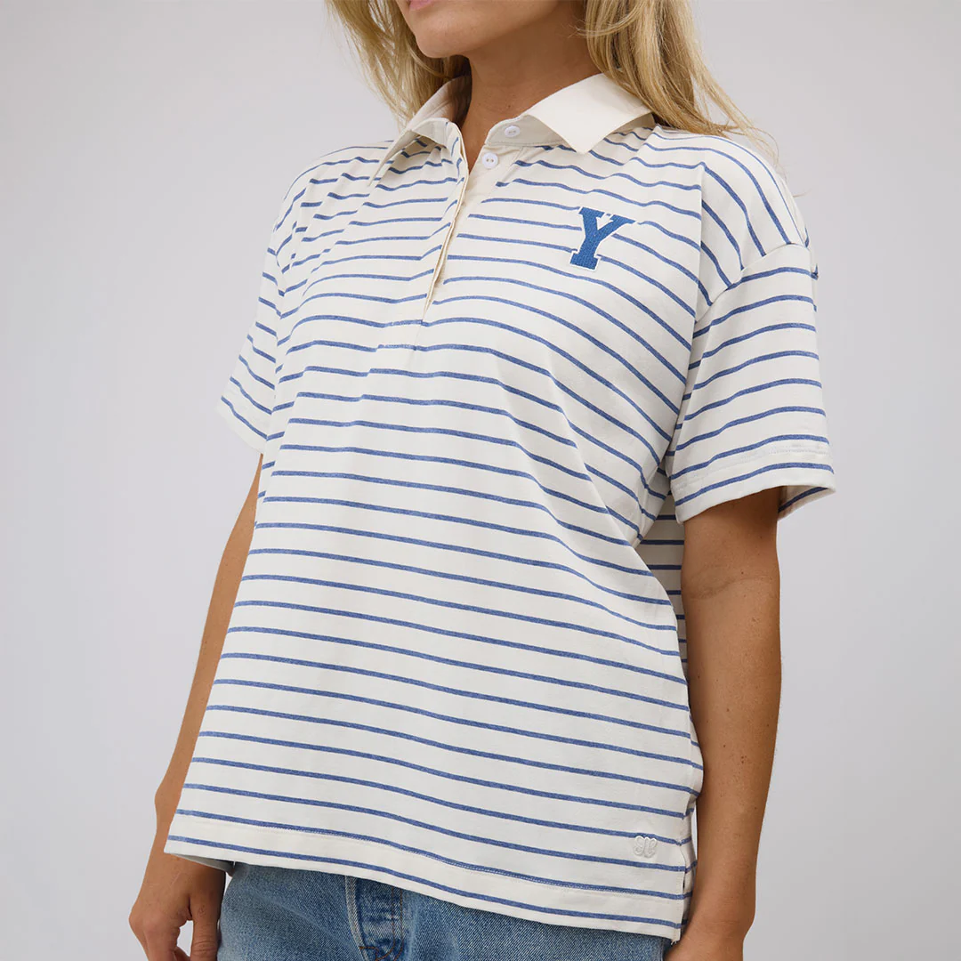 BYU Women's Polo, Venice Stripe - Image 5
