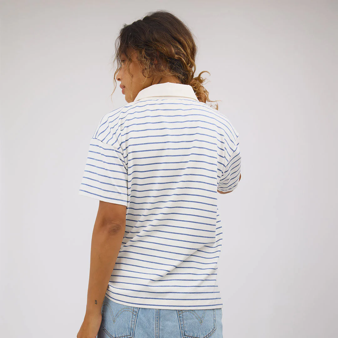 BYU Women's Polo, Venice Stripe - Image 8