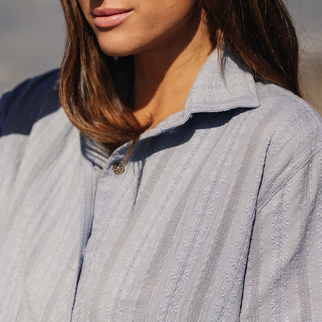 Cabana Shirt, Dusk Blue - Image 2