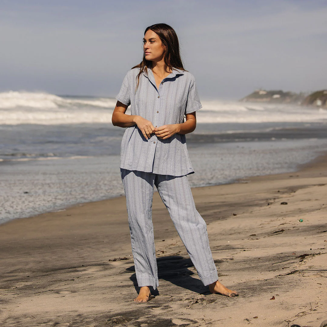 Cabana Shirt, Dusk Blue - Image 3