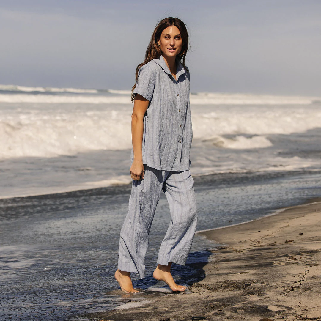 Cabana Shirt, Dusk Blue - Image 4