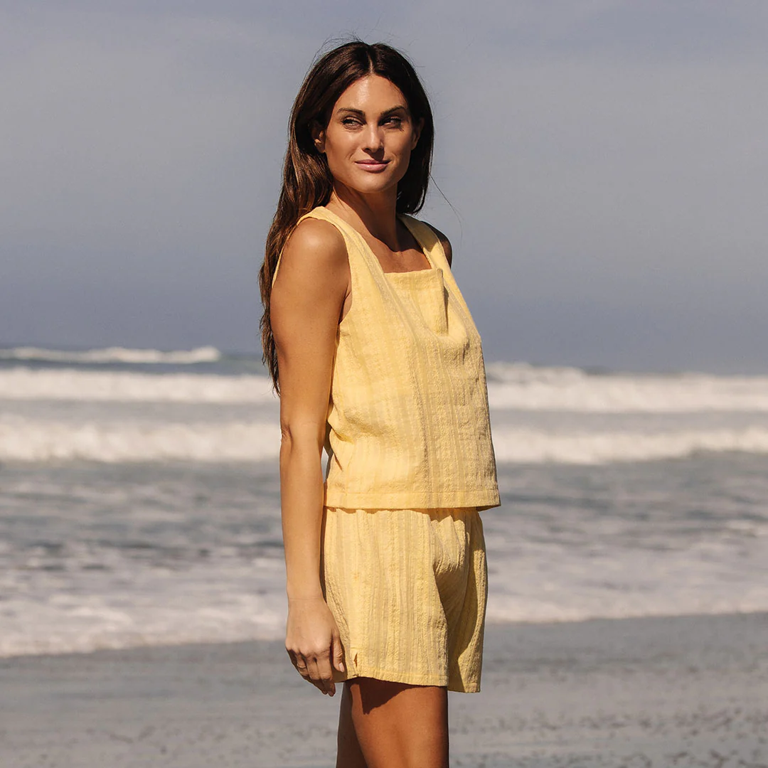 Cabana Shorts, Butter - Image 6