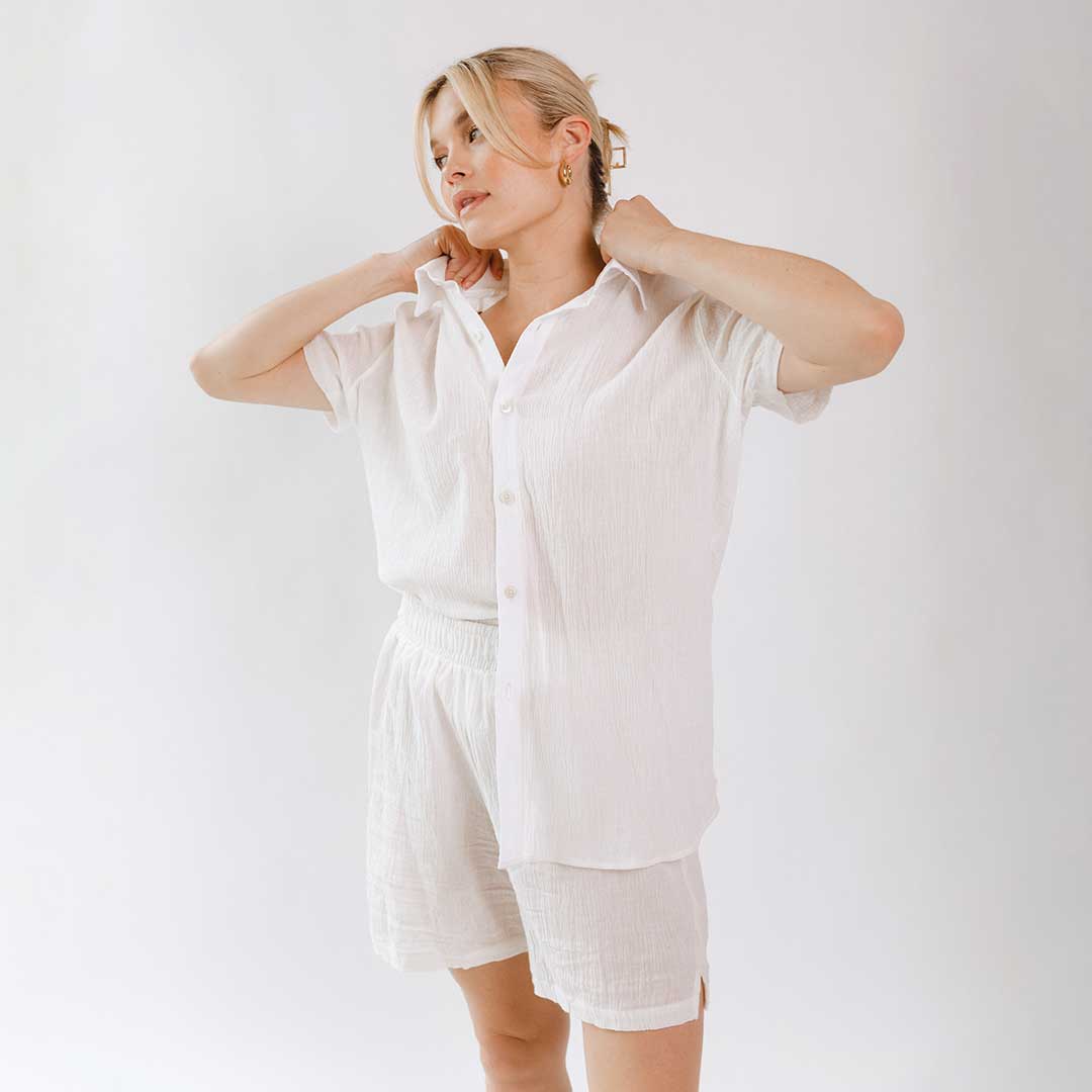Cabana Shorts, White - Image 5