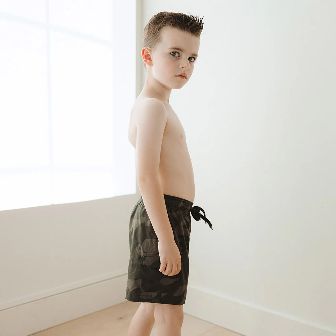 Camo Jr. Swim Trunks - Image 6