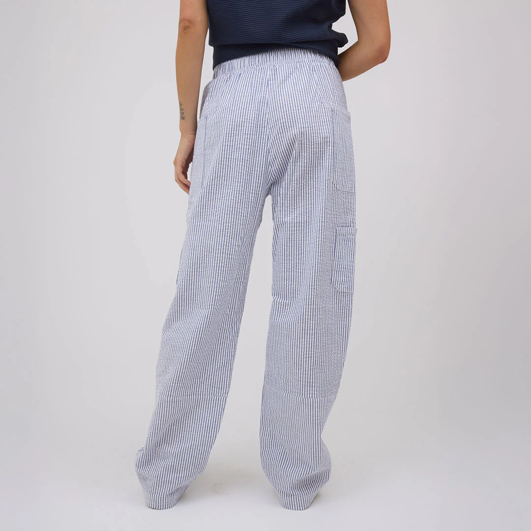 Cargo Pants, Navy Stripe - Image 6