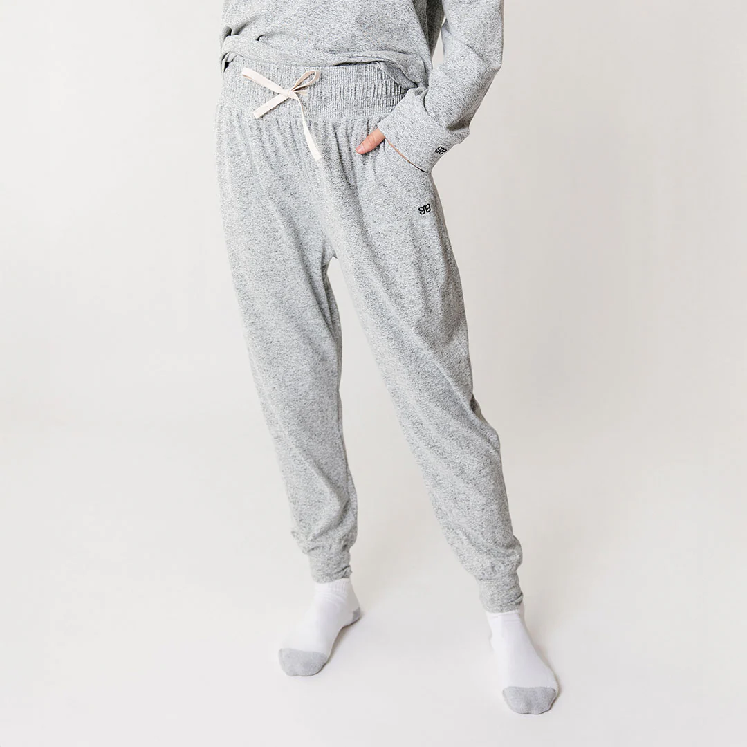 Carry On Joggers, Heather Grey