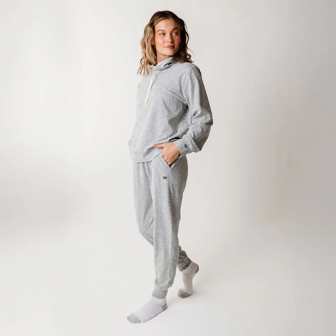 Carry On Joggers, Heather Grey - Image 5