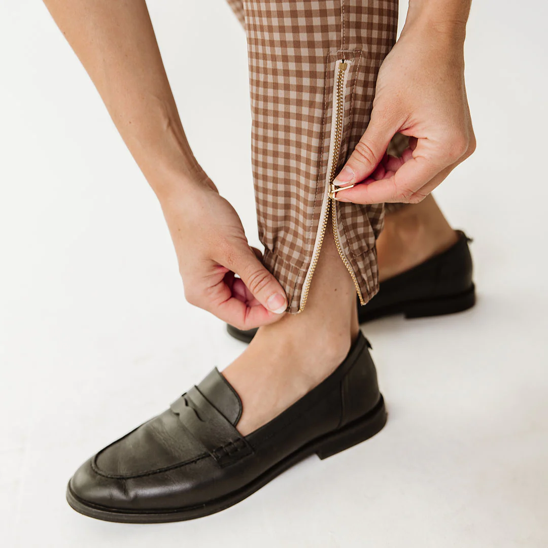 Cinnamon Check Jetsetters - Image 10