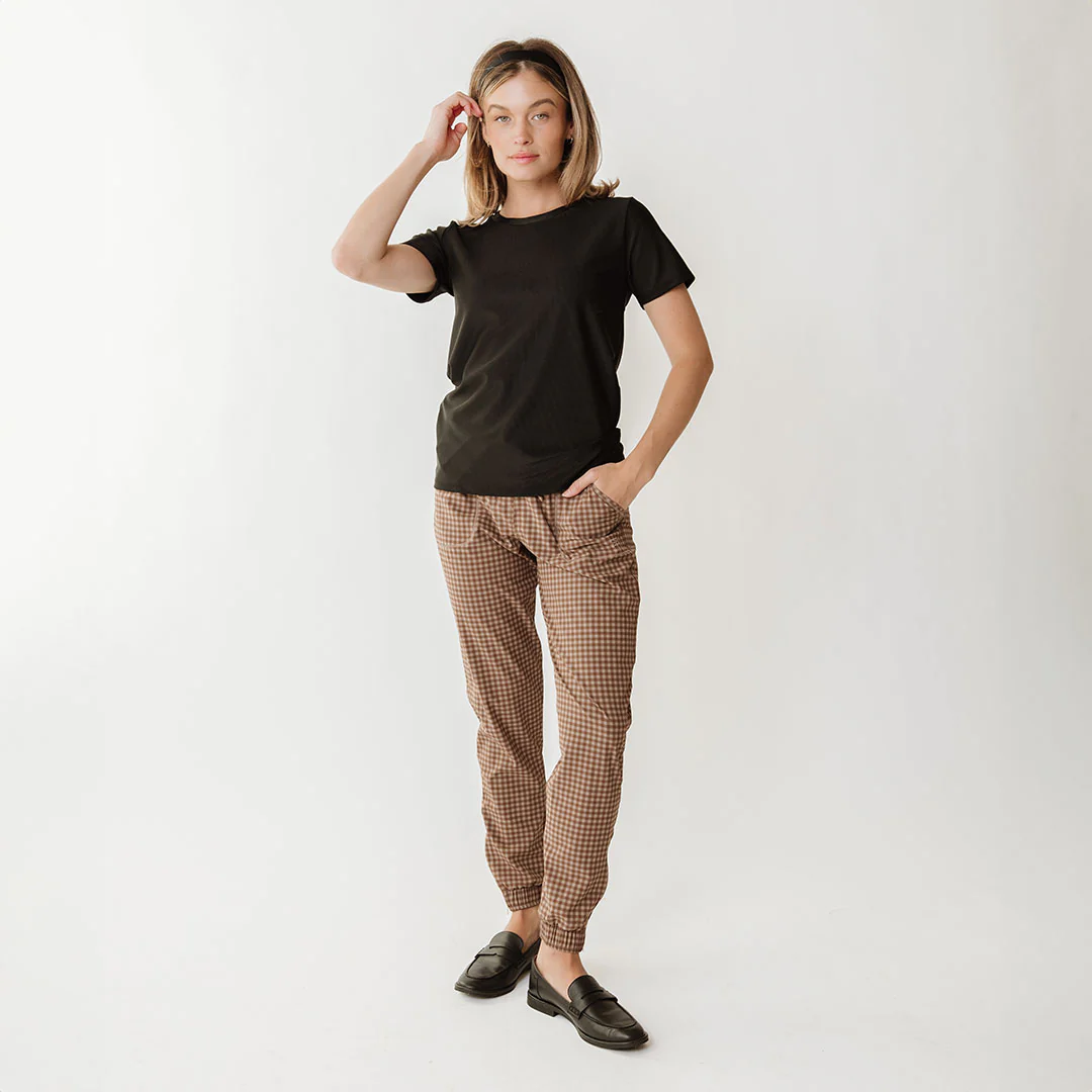 Cinnamon Check Jetsetters - Image 11