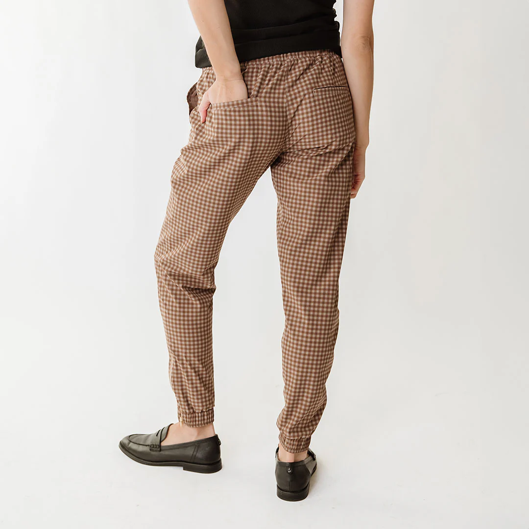 Cinnamon Check Jetsetters - Image 8