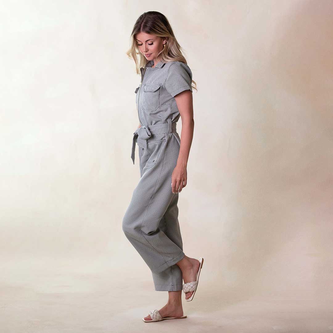 City Jumpsuit, Houndstooth - Image 6