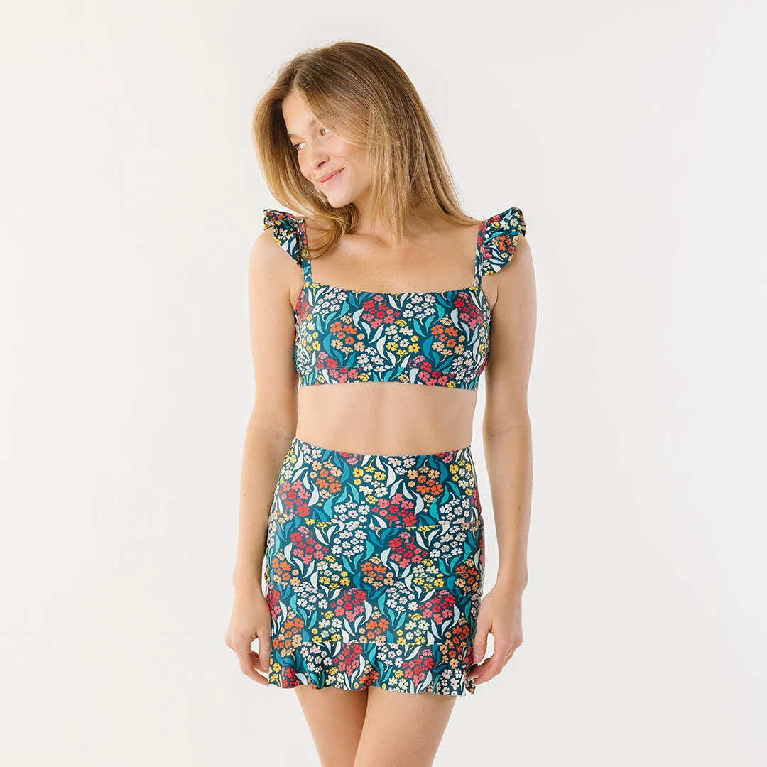 Costa Floral Bella Crop Top - Image 12