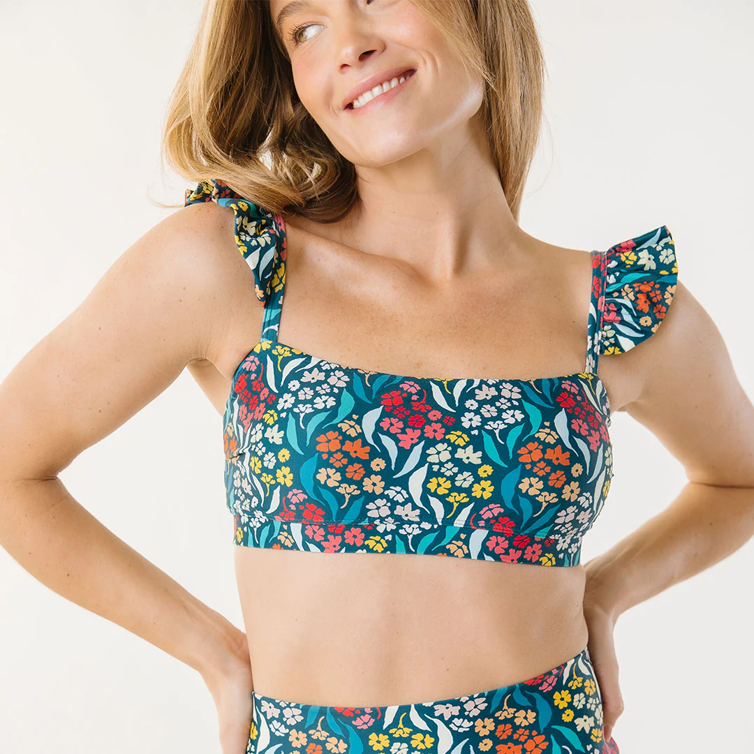 Costa Floral Bella Crop Top - Image 14