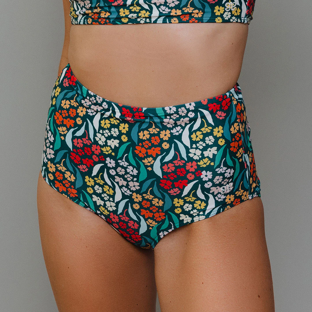 Costa Floral High-Waisted Bottoms - Image 6