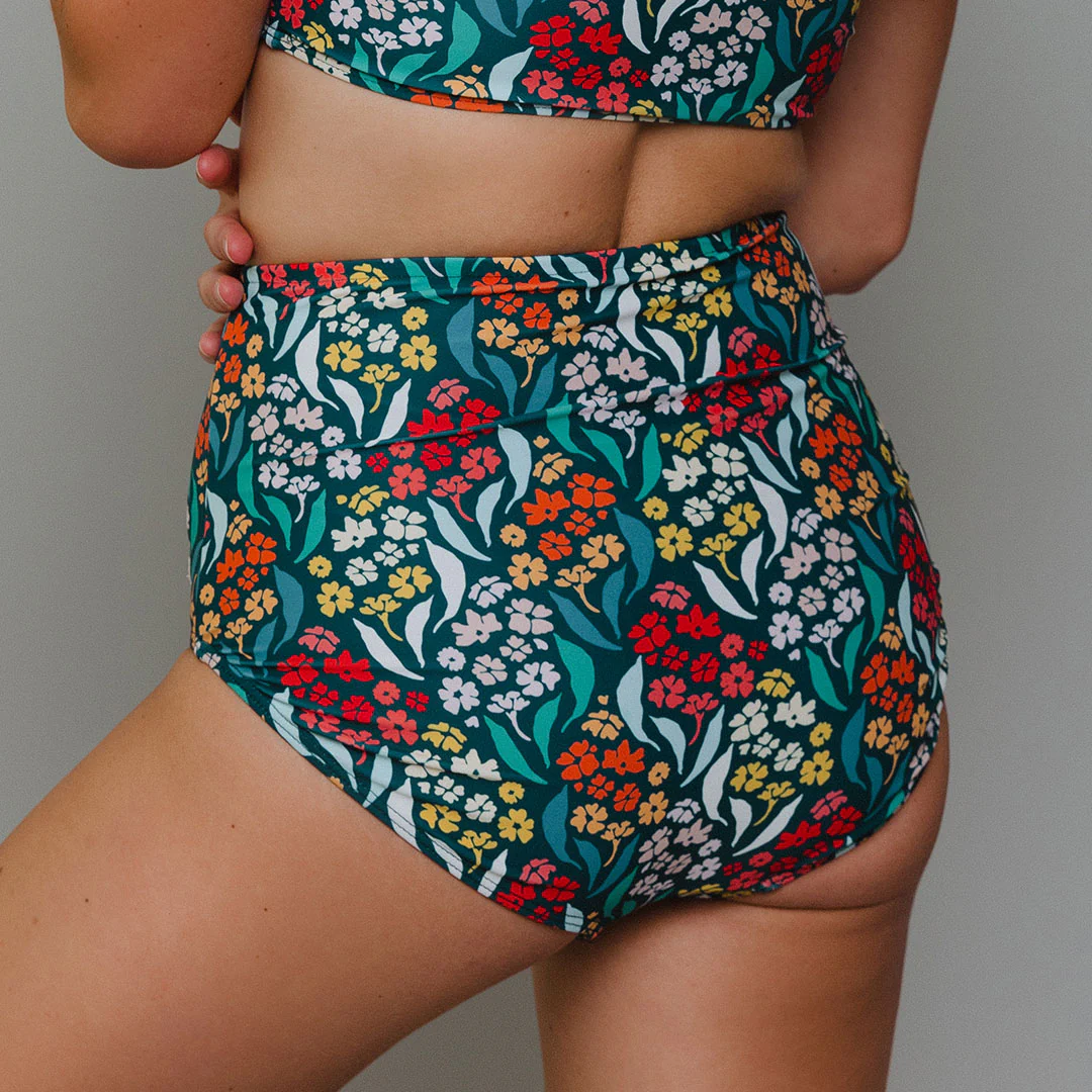 Costa Floral High-Waisted Bottoms - Image 7