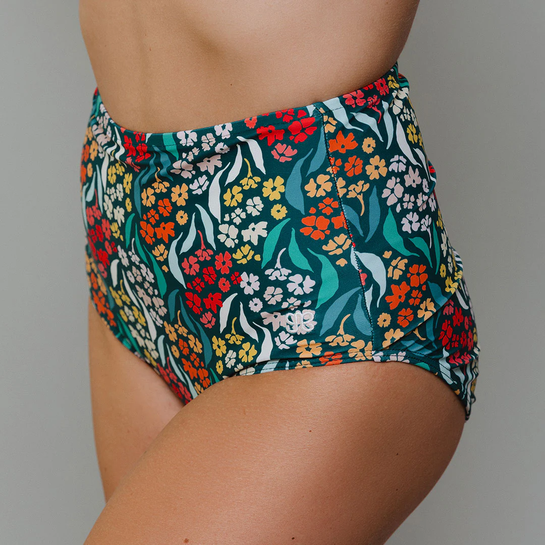 Costa Floral High-Waisted Bottoms - Image 8