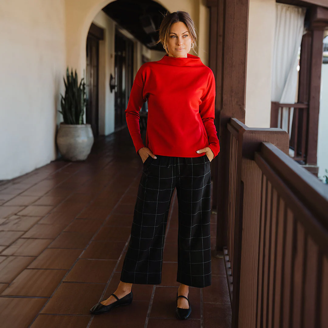 Crimson Cardiff Pullover - Image 11