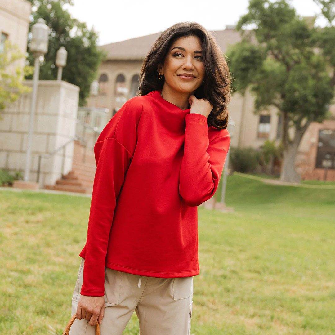 Crimson Cardiff Pullover - Image 3