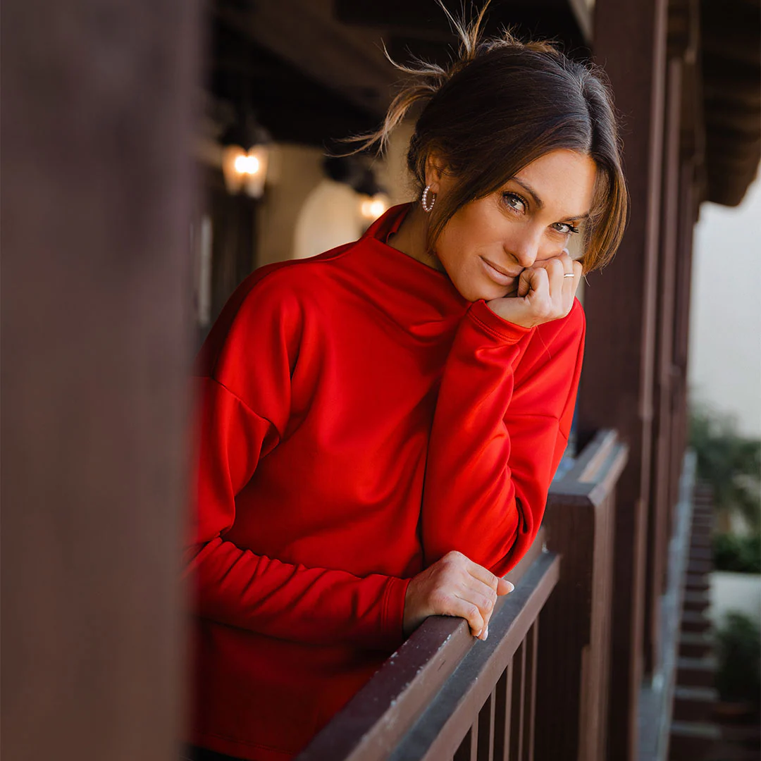 Crimson Cardiff Pullover - Image 9
