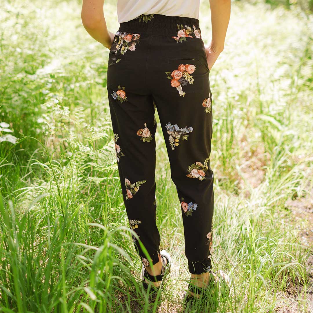 Destination Joggers, Rose Black - Image 5