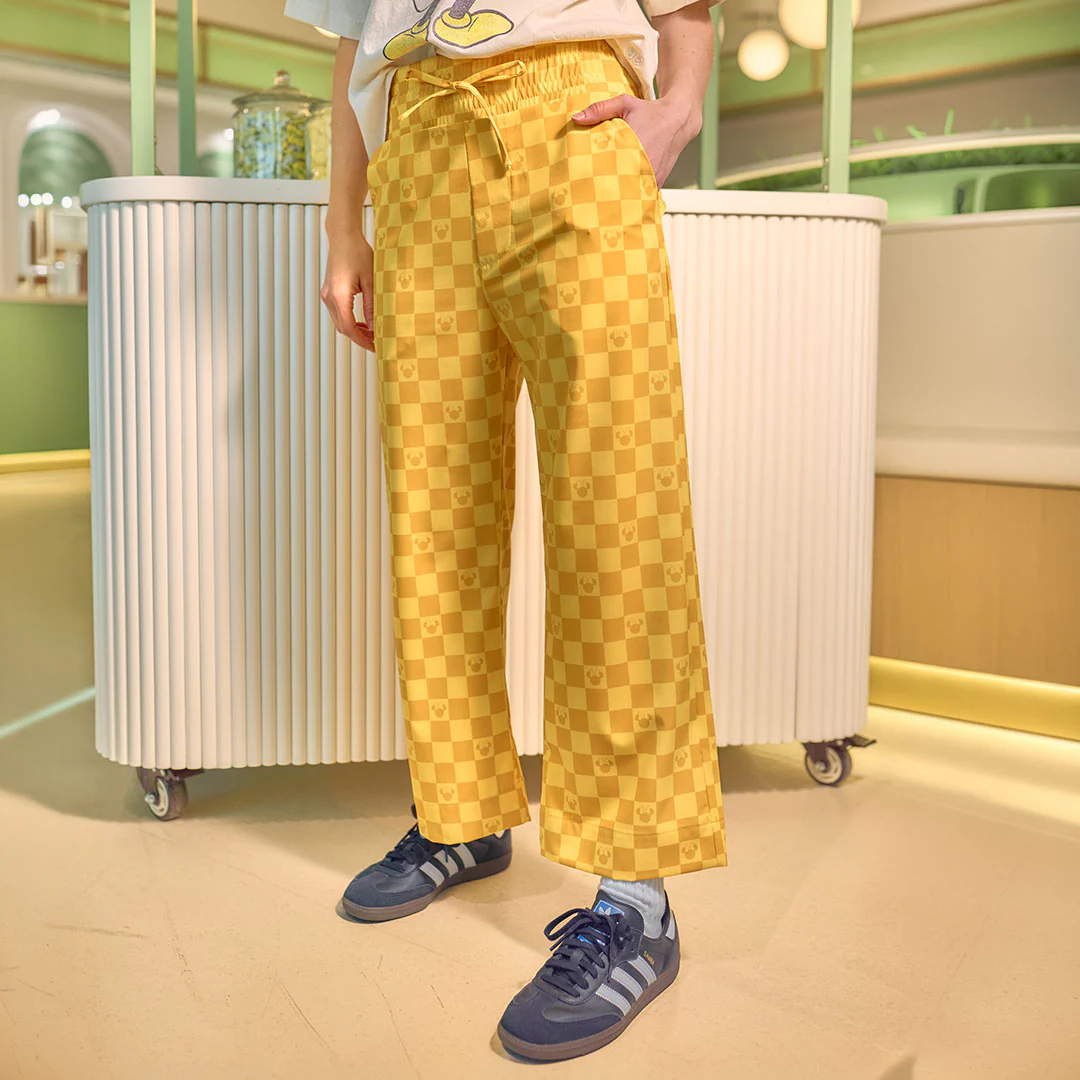 Disney Audrey Wide Leg Pants, Butter Check - Image 10