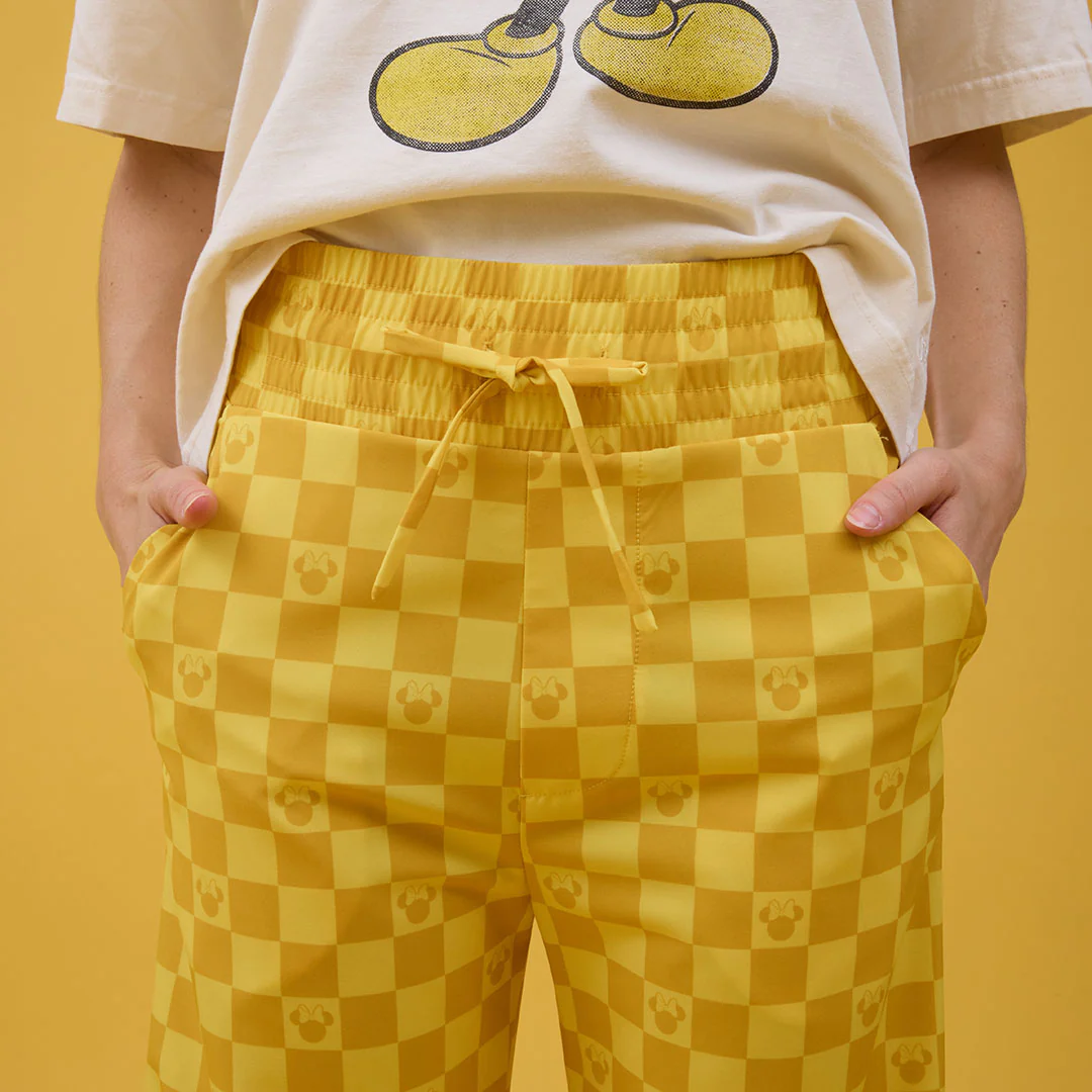 Disney Audrey Wide Leg Pants, Butter Check - Image 6