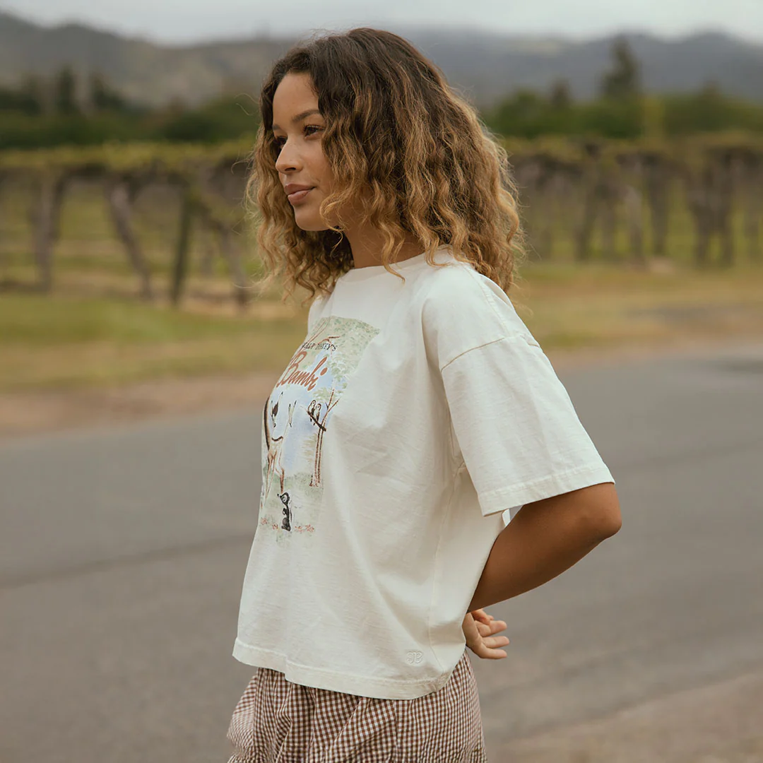 Disney Bambi Oversized Tee, Natural - Image 4