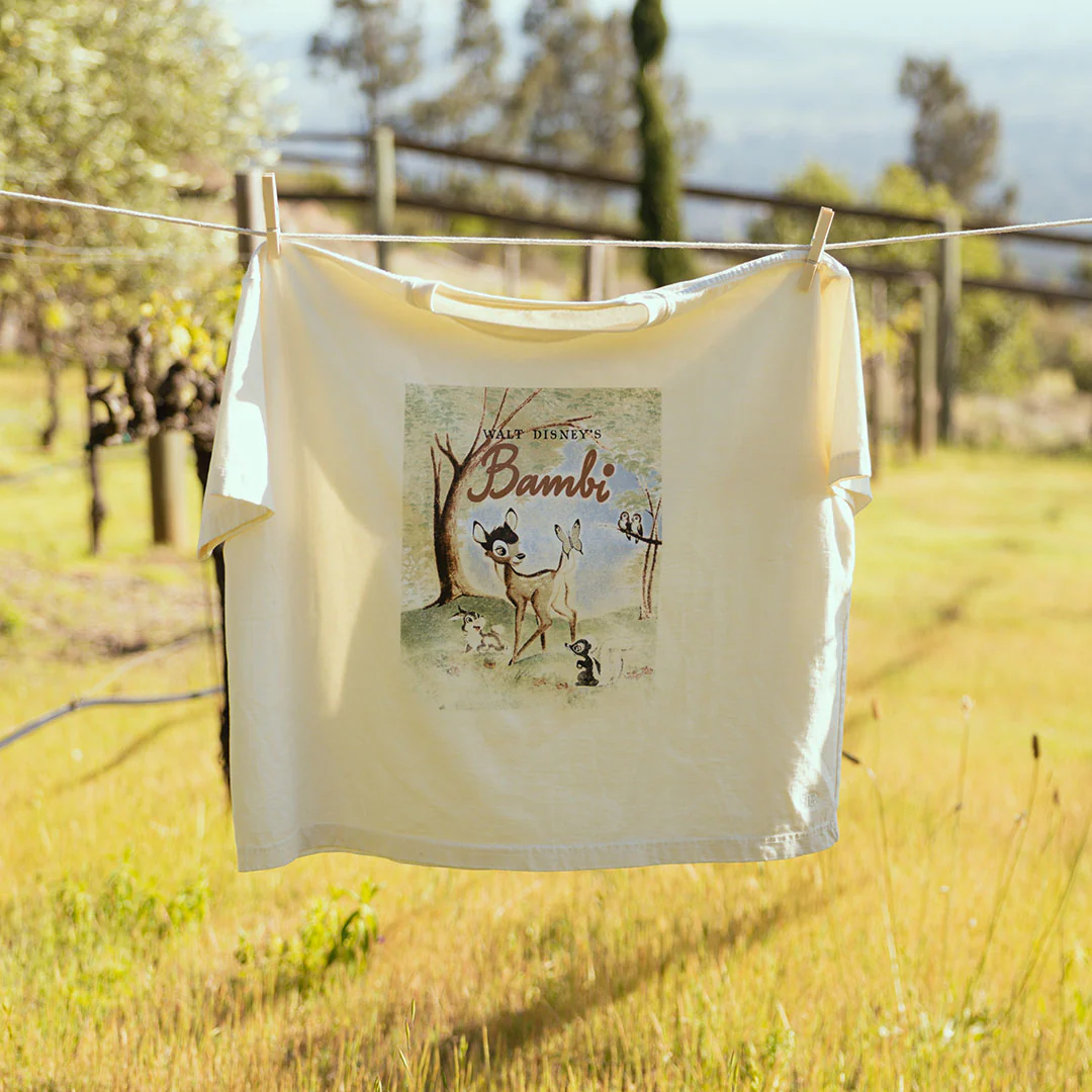 Disney Bambi Oversized Tee, Natural - Image 7