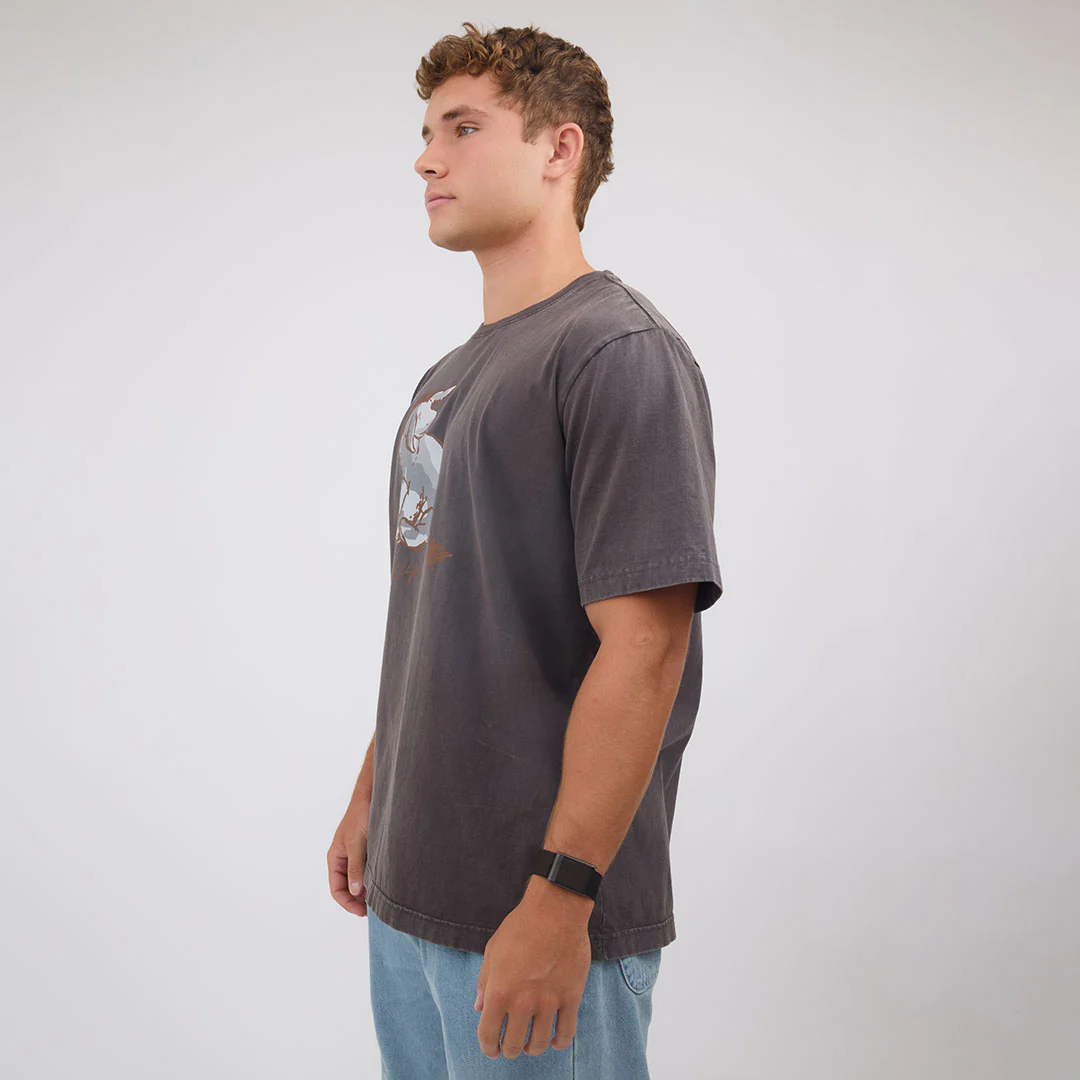 Disney Eeyore Men's Classic Tee, Charcoal - Image 3